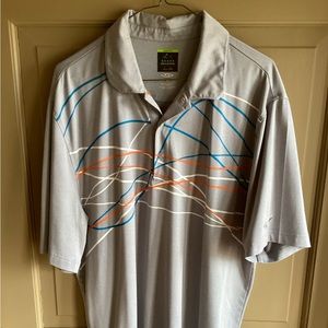 Men's Greg Norman Play Dri Slim Fit Golf shirt